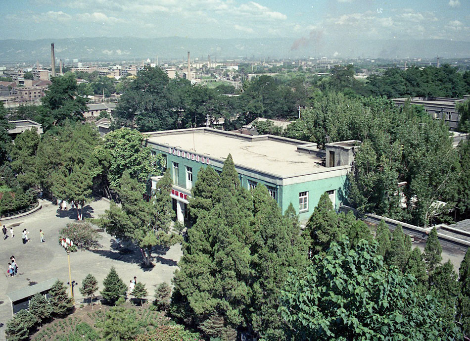 80年代鸟瞰山西省肿瘤医院